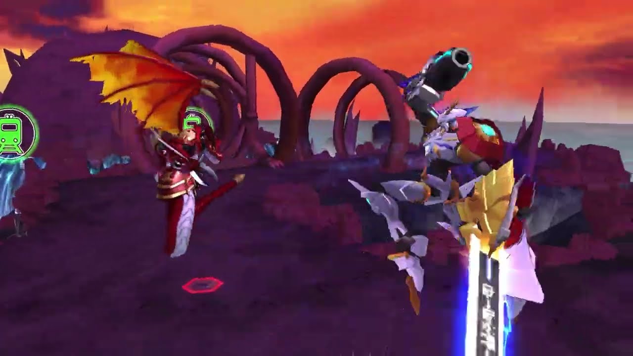 Digimon Masters Online l omegamon x antibody showcase #nadmo