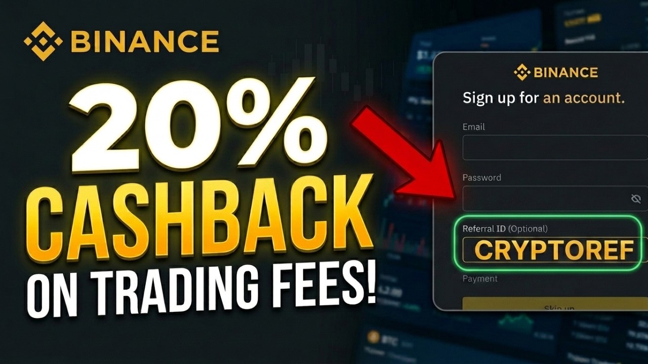 Binance Referral Code 2026 &mdash; 20% Spot + 10% Futures Cashback (CRYPTOREF)