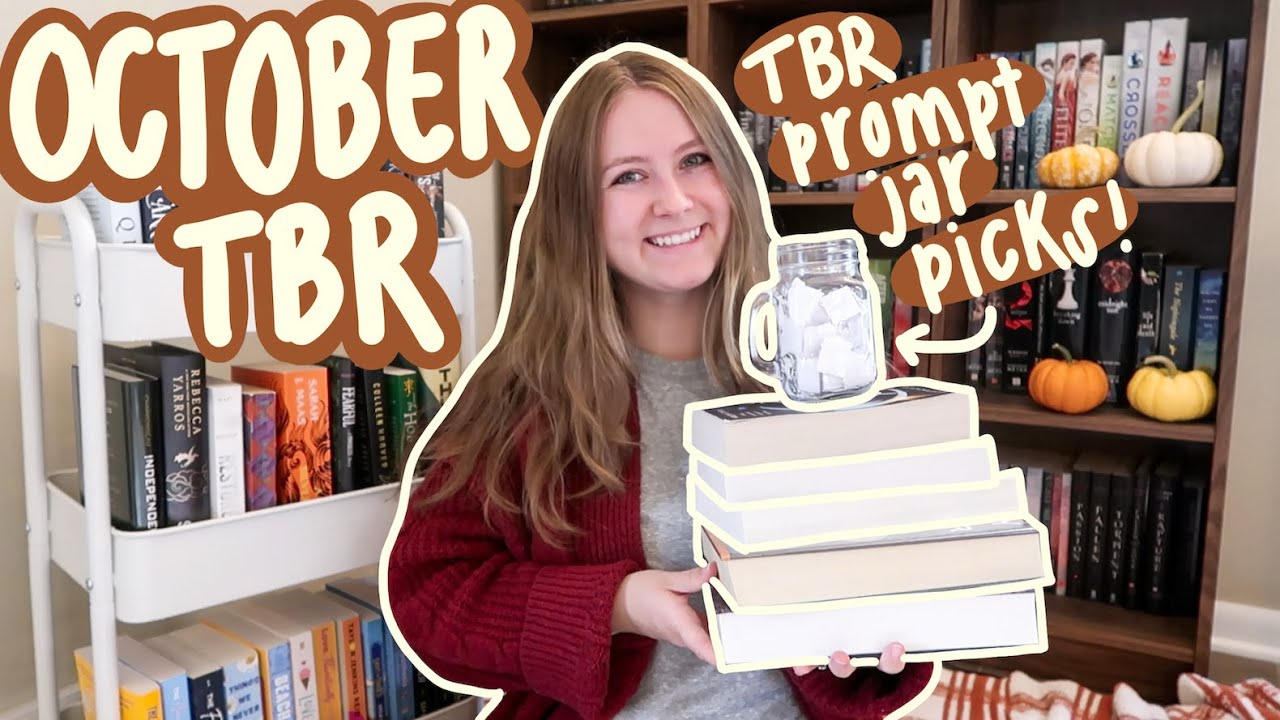 TBR prompt jar picks my October reads! 🫙🎃🍂 October TBR