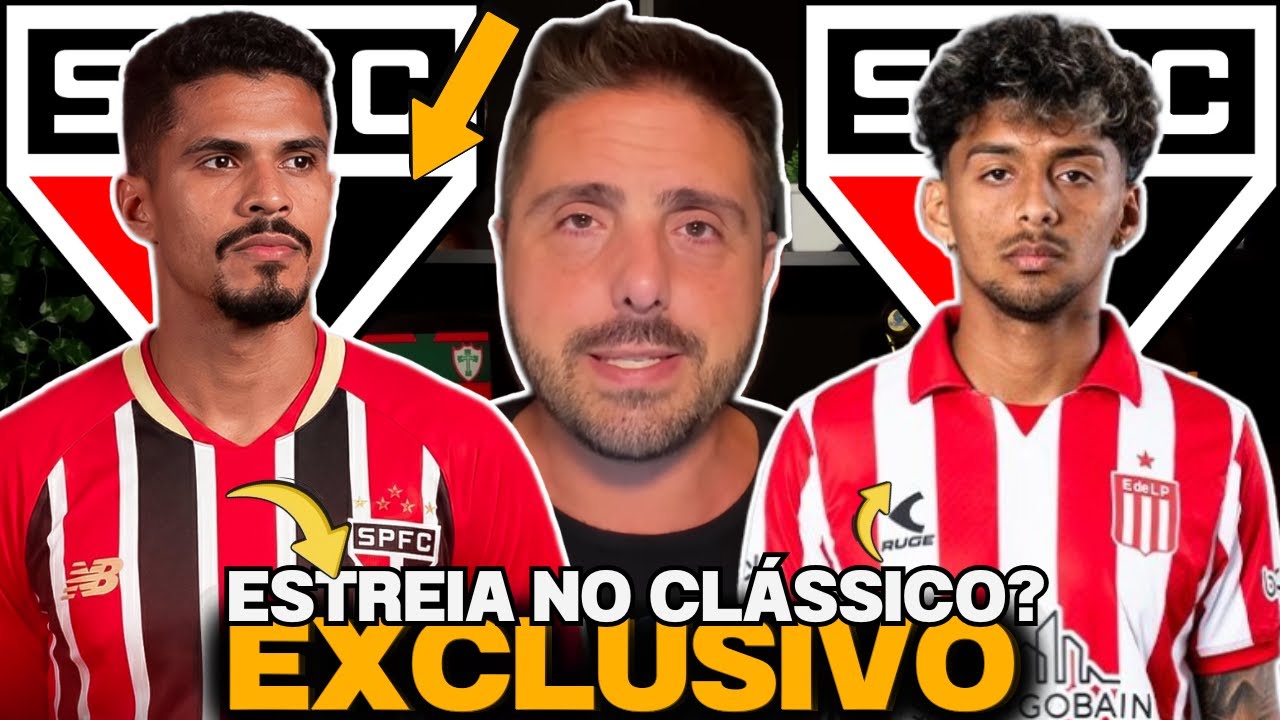 🚨AGORA🚨| REFORÇO NA ÁREA! LUCAS RAMON CHEGA AO SÃO PAULO PARA FAZER EXAMES!🚨| ÚLTIMAS DO SPFC!