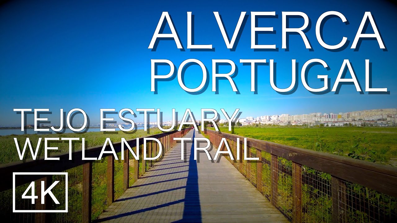 [4K 60fps] WETLAND TRAIL - TEJO RIVER, ALVERCA, Portugal 2021 ASMR 60fps