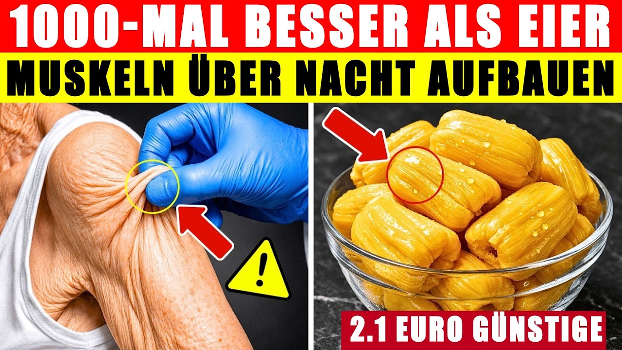 Muskelaufbau ab 75: Diese Frucht ist 1.000.000x besser als Eier! | Tipps für Senioren