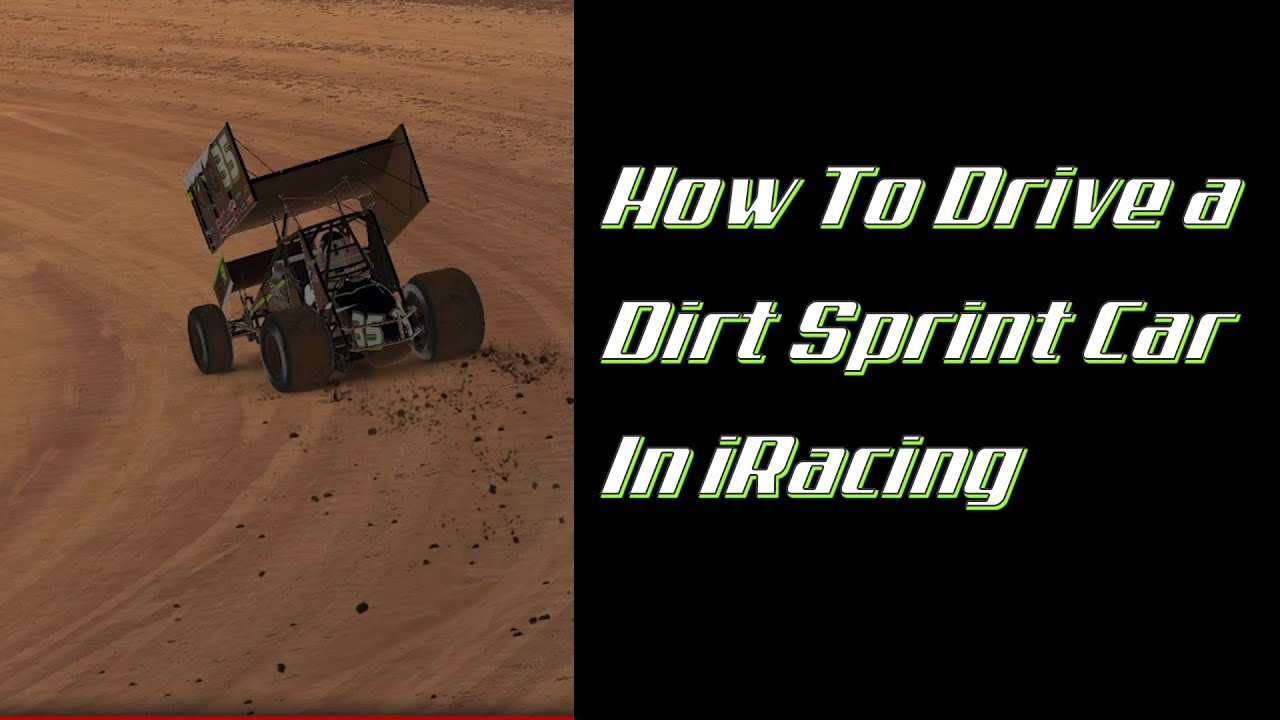 How To Drive A Winged Sprint Car In iRacing