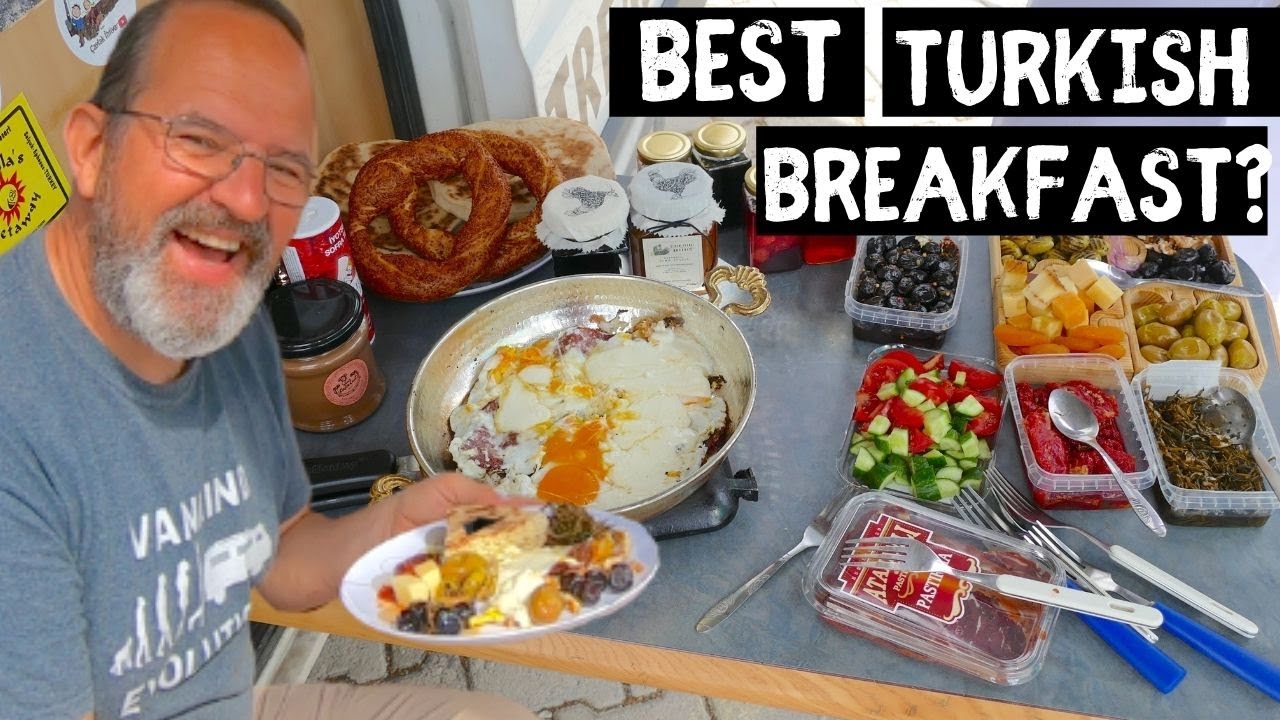How to make AMAZING Turkish Breakfast Van Life Style | Making Turkish Coffee