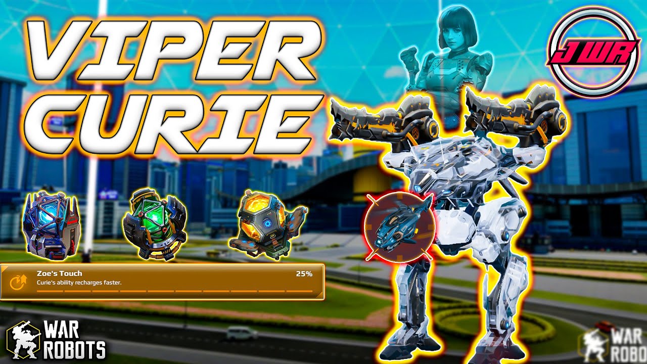 [WR] These old Viper weapons are not so BAD! war robots Update 10.2 curie gameplay #warrobots