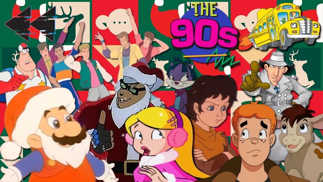 Christmas Saturday Morning Cartoons | The 90's | Full Episodes with Commercials