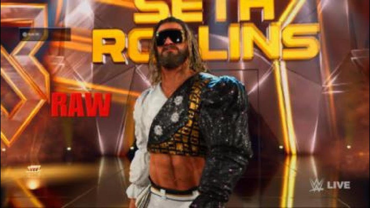 WWE 2K25 RAW SETH ROLLINS WILL CONFRONT ROMAN REIGNS AND CM PUNK ON SMACKDOWN!!!!!!