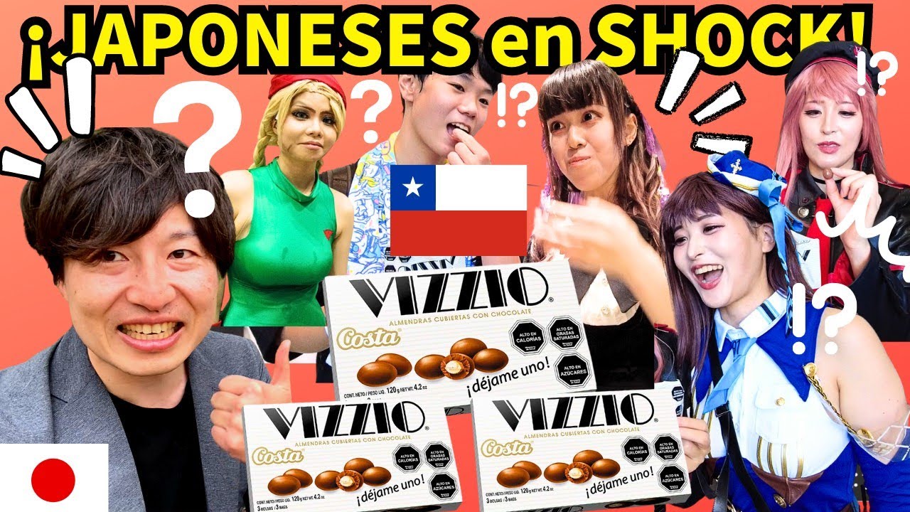 JAPONESES quedan IMPACTADOS al probar DULCE CHILENO por primera vez