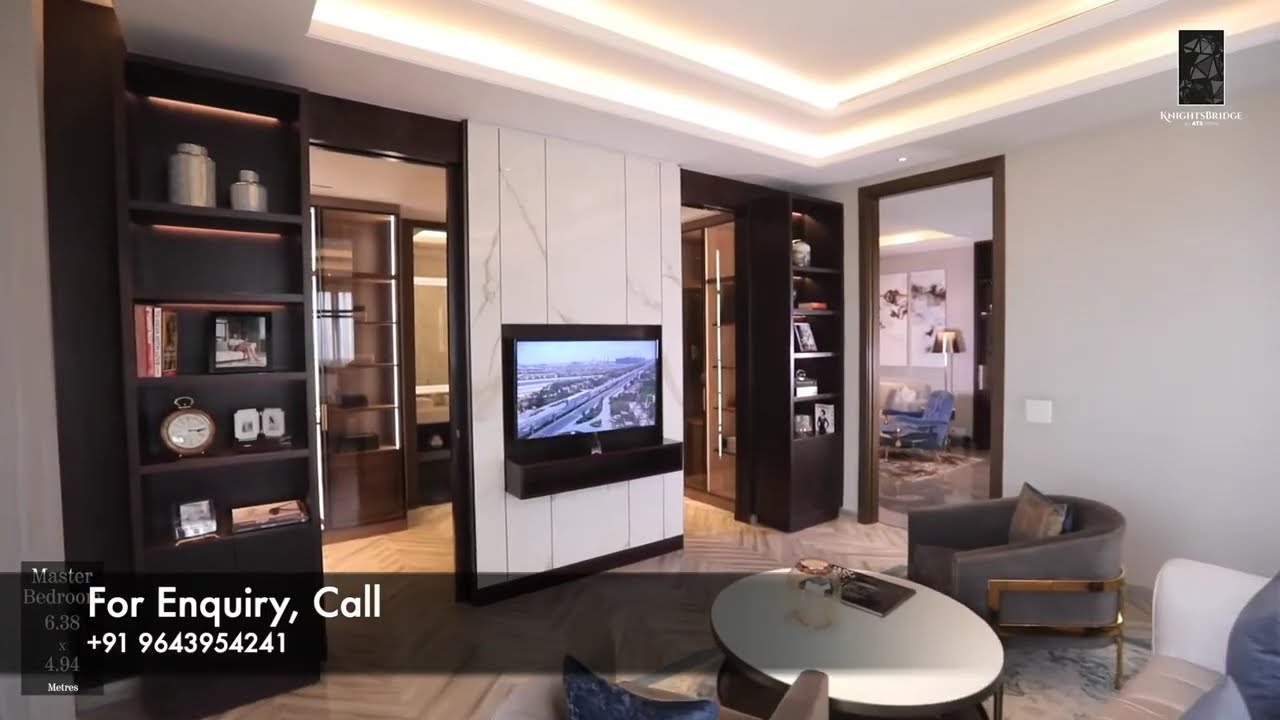 ATS knightsbridge Sector 124 Noida Tour I Sample Flat I ₹ 9 CR | 4 BHK | 6000 sqft #ATSknightsbridge