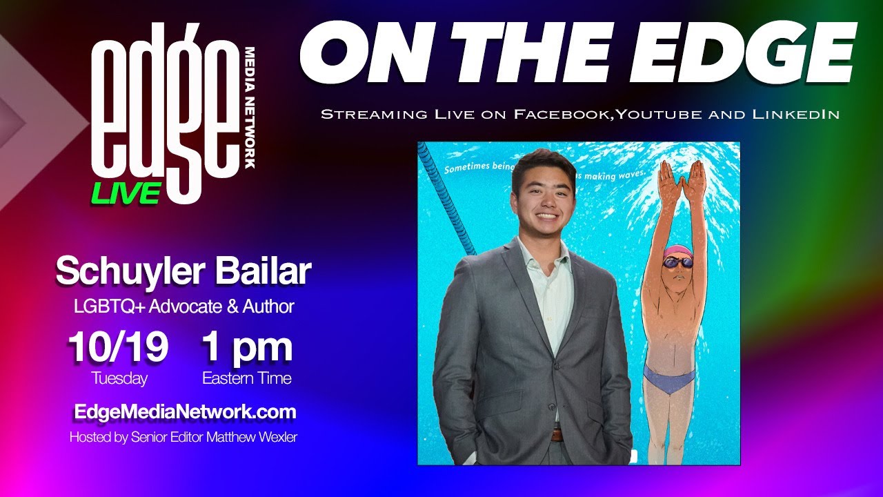 On the EDGE, ep. 15: Schuyler Bailar, Author and Trans Advocate