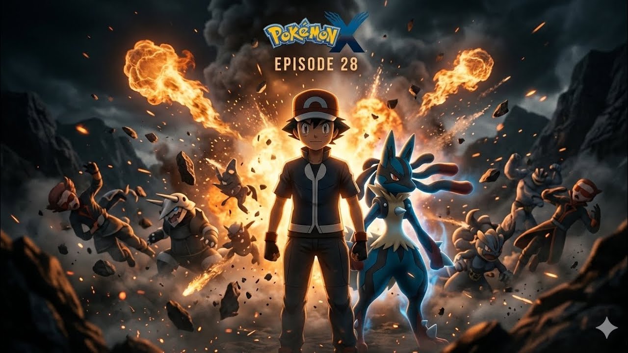 Victory road, lucario destroyed every trainer, pokemon x gameplay on emulator Android episode 28