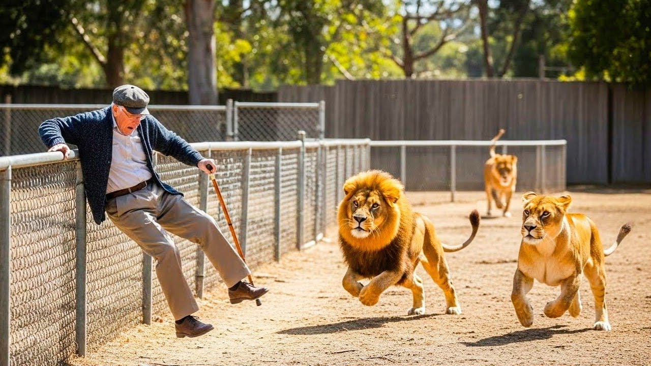 Alzheimer&rsquo;s Patient Enters Lion&rsquo;s Cage &mdash; What Follows Is Unbelievable