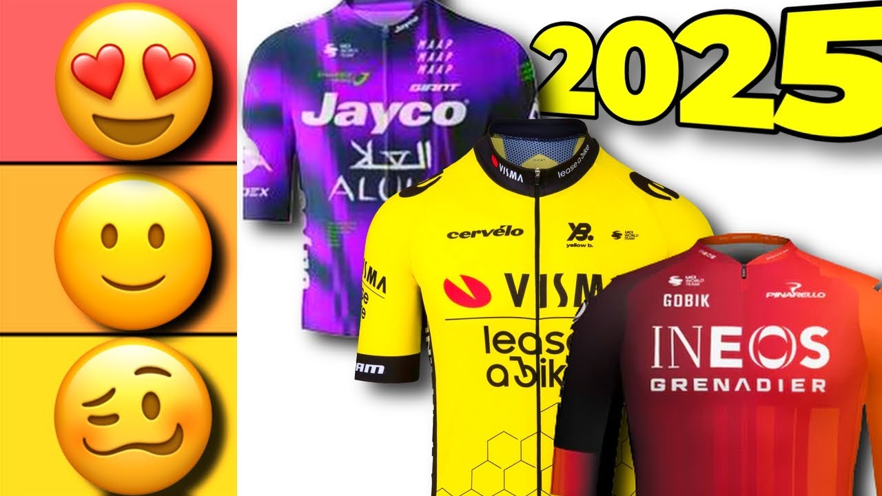 Ranking Every Cycling Kit for 2025 Season
