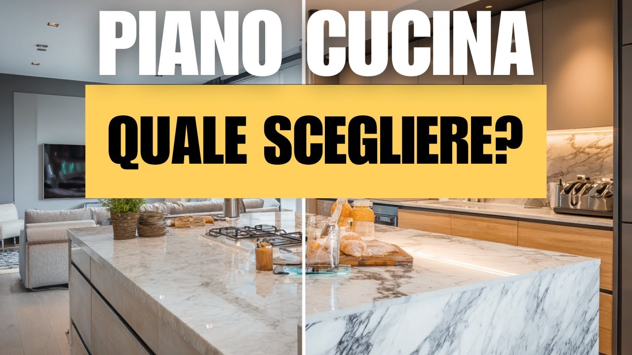 Miglior Materiale per il Piano Cucina: Gres vs Quarzo vs Marmo