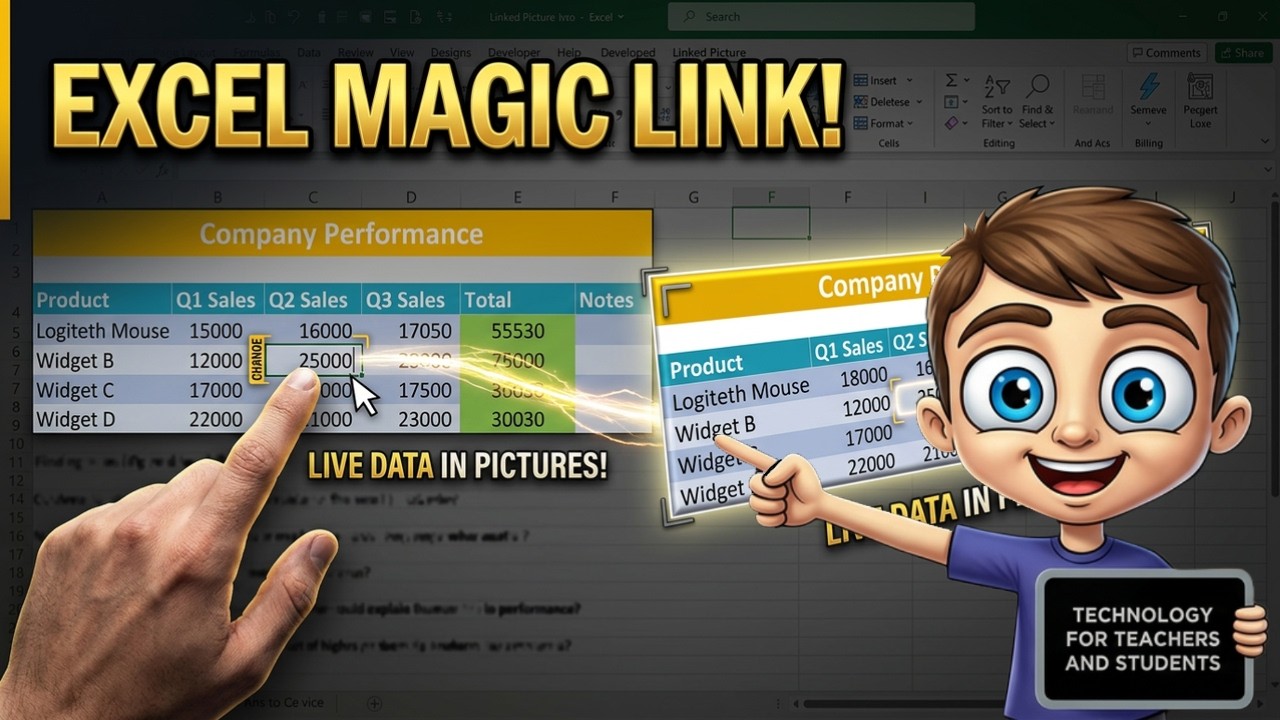 Excel Power Feature: Linked Picture