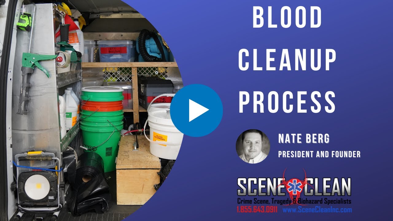 What Is Scene Clean's Process For Blood Biohazard Cleanup? | Scene Clean