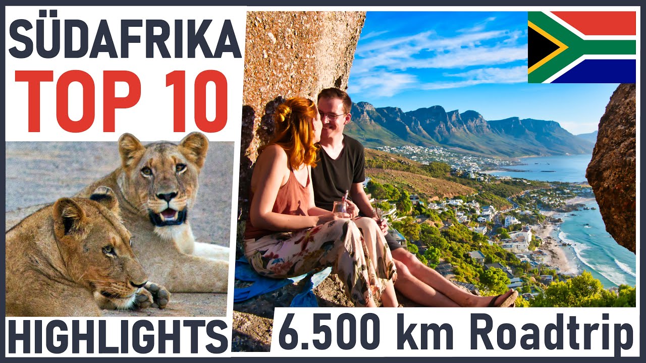 TOP 10 - HIGHLIGHTS SÜDAFRIKA - Roadtrip I Rundreise I 6.500 km - Travelguide South Africa