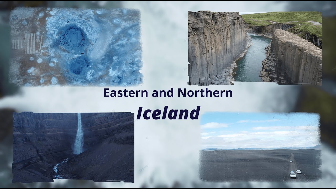 Places to see in East Iceland and North Iceland | 4K Drone