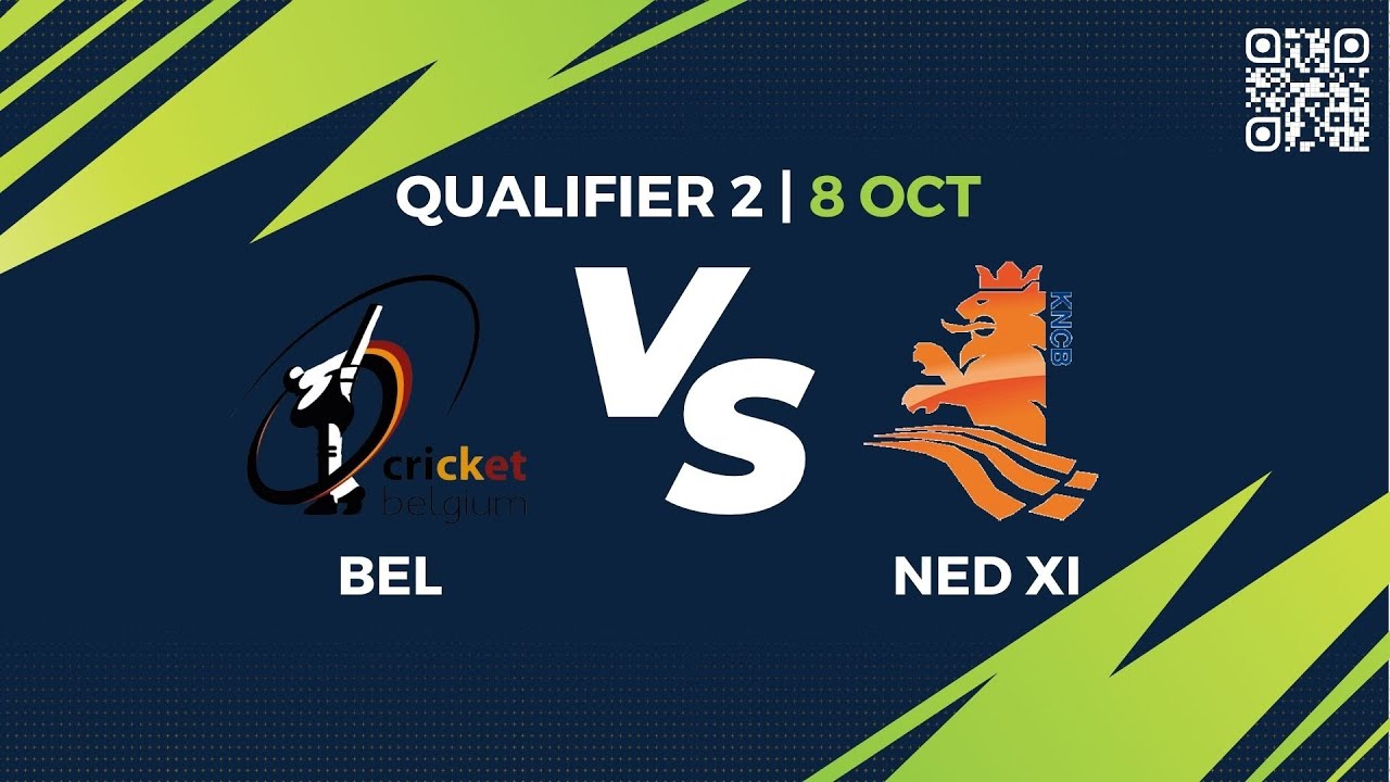Qualifier 2 - BEL vs NED XI | Highlights | Dream11 European Cricket Championship Day 5 | ECC21.095