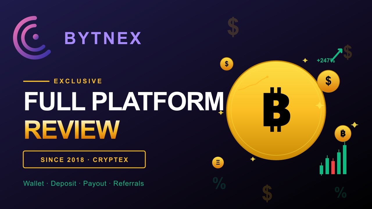 Bytnex Dashboard Review 2026 &mdash; Wallet, Deposit, Payout, Referrals