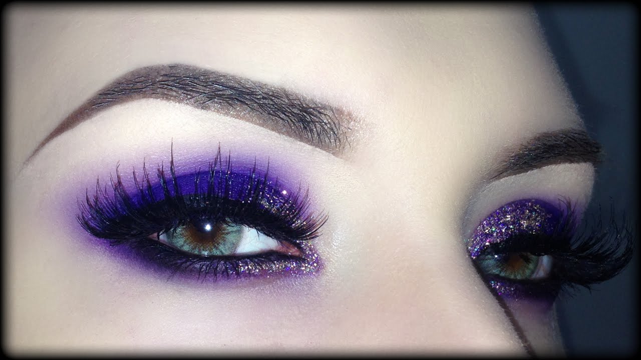 Sexy Purple Valentine's Day Smoky Eyes - Makeup Tutorial (Trucco Viola San Valentino/San Faustino)