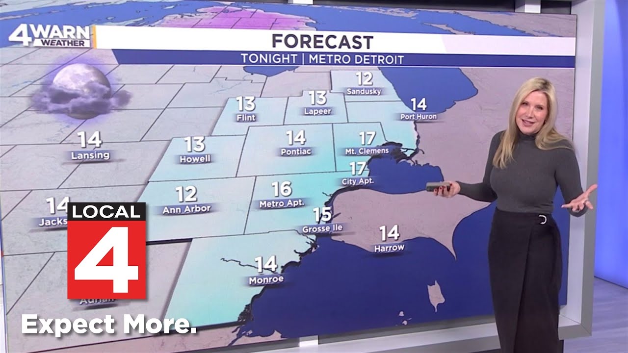 Metro Detroit weather forecast Feb. 12, 2026 -- 5 p.m. Update