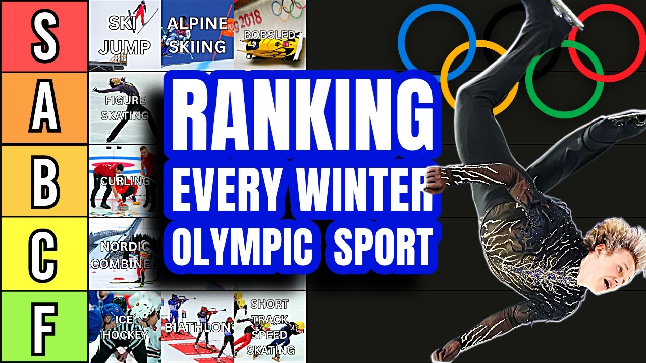 RANKING EVERY WINTER OLYMPIC SPORT!! (Tier List Edition)