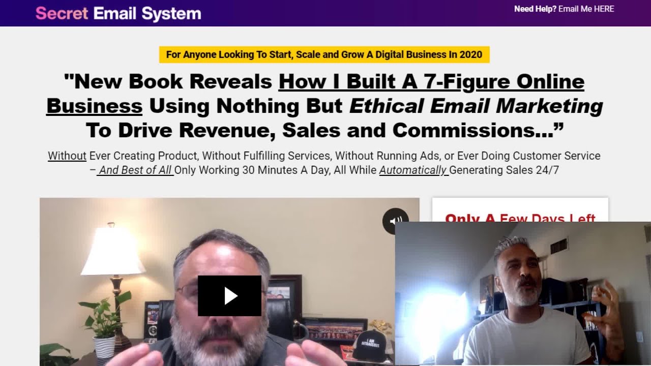 Secret Email System (Review & Bonus) - Exclusive Bonuses