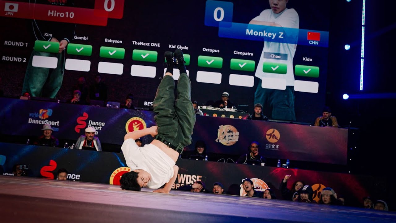 Hiro10 vs Monkey Z [TOP 16] / WDSF World Breaking Champs Chengdu 2024