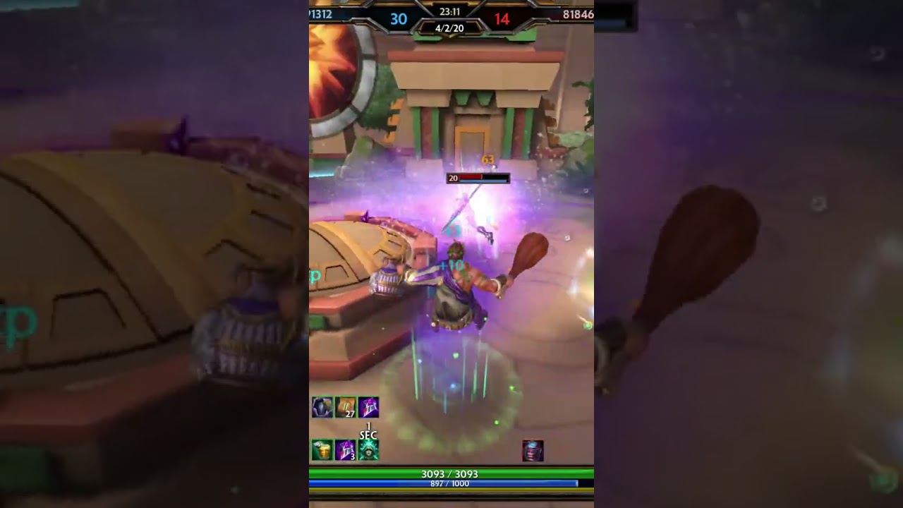 Smite Slash - Set didn't respect the Bacchus Damage lol