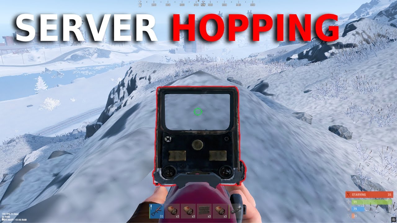 How a 1,930 hour player server hops in rust