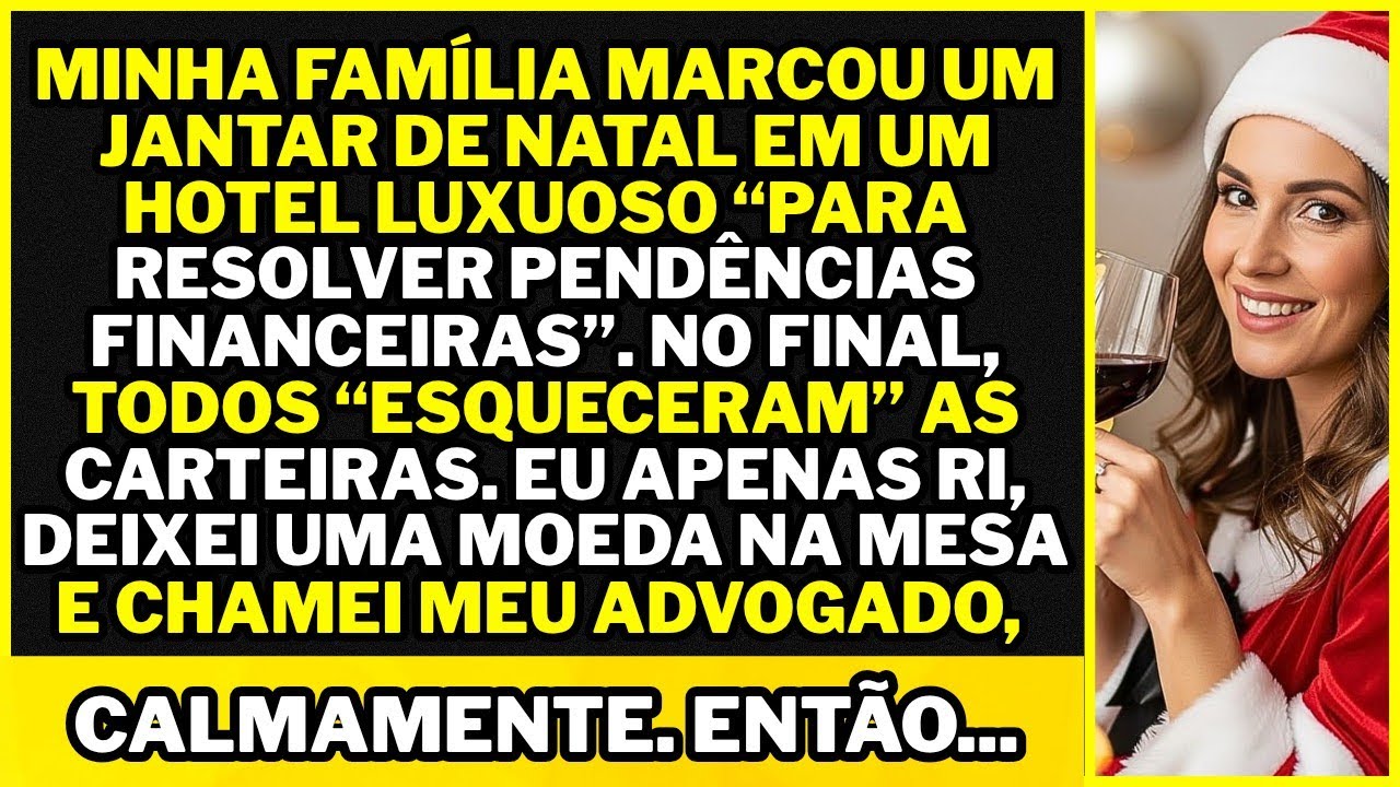 Meus pais ME CONVIDARAM para o jantar de NATAL só para descobrirem que eu pagaria a conta inteira.