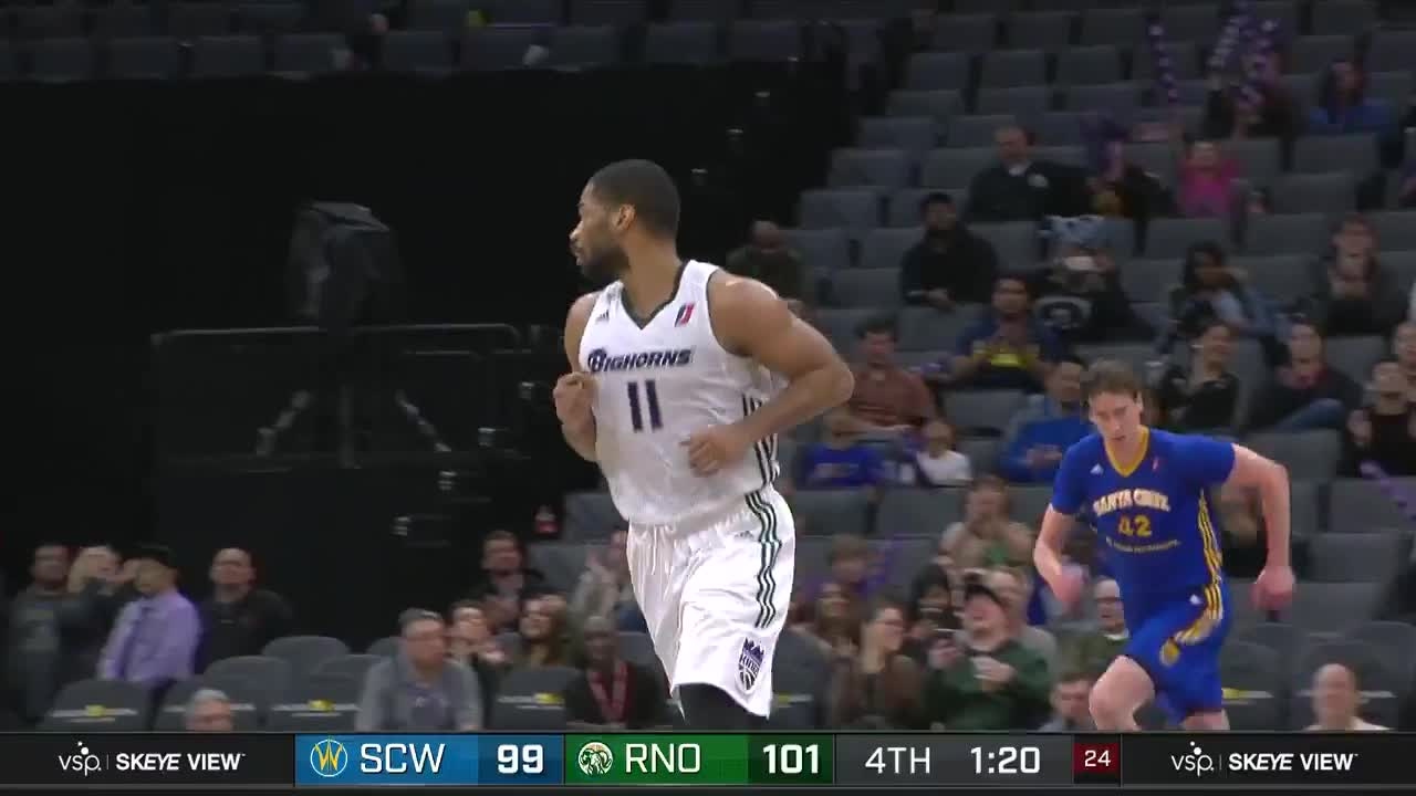 Highlights: Gary Neal (41 points)  vs. the Warriors, 2/24/2017