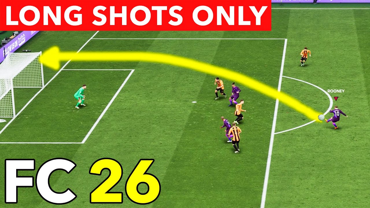 Можно ли выиграть матч в FC 26, используя ТОЛЬКО дальние удары?