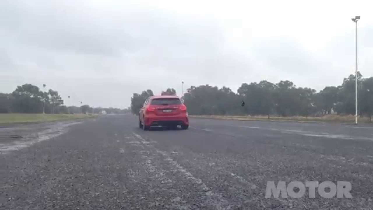 Mercedes-Benz A45 AMG Launch Control | MOTOR