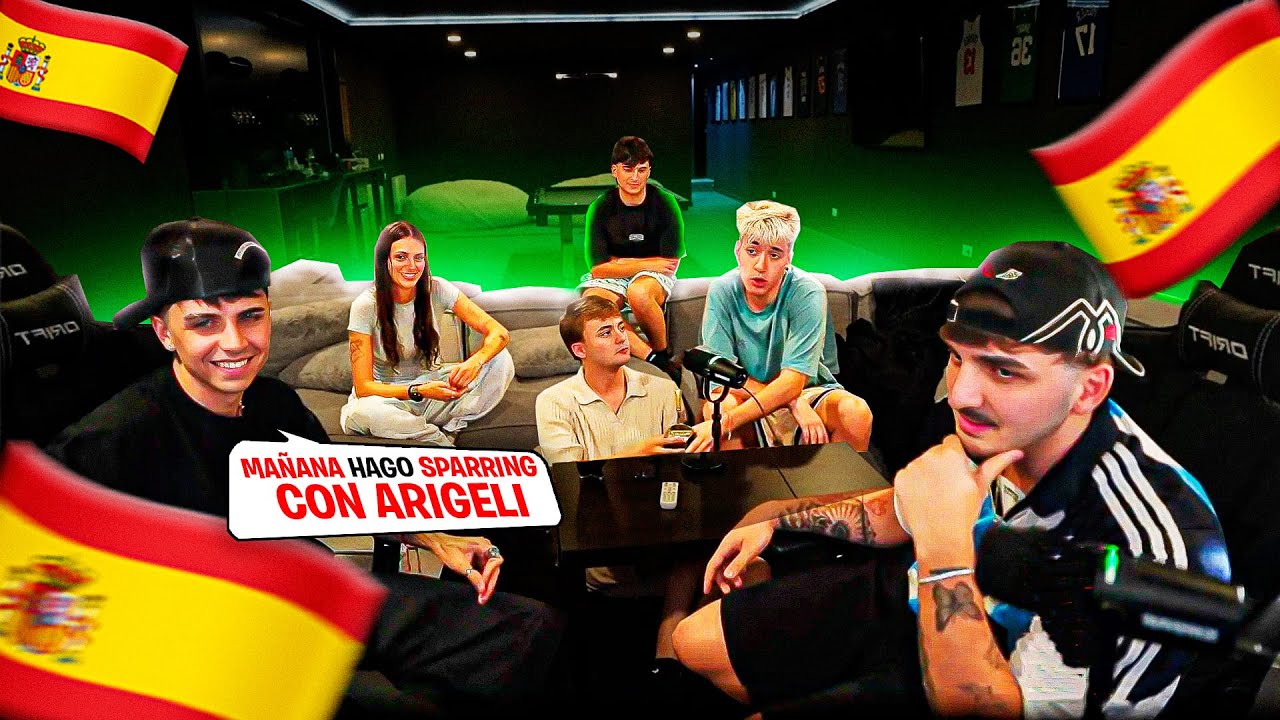 PRIMER STREAM EN MADRID con COKER, GONCHO y JULI | MERNUEL VODS