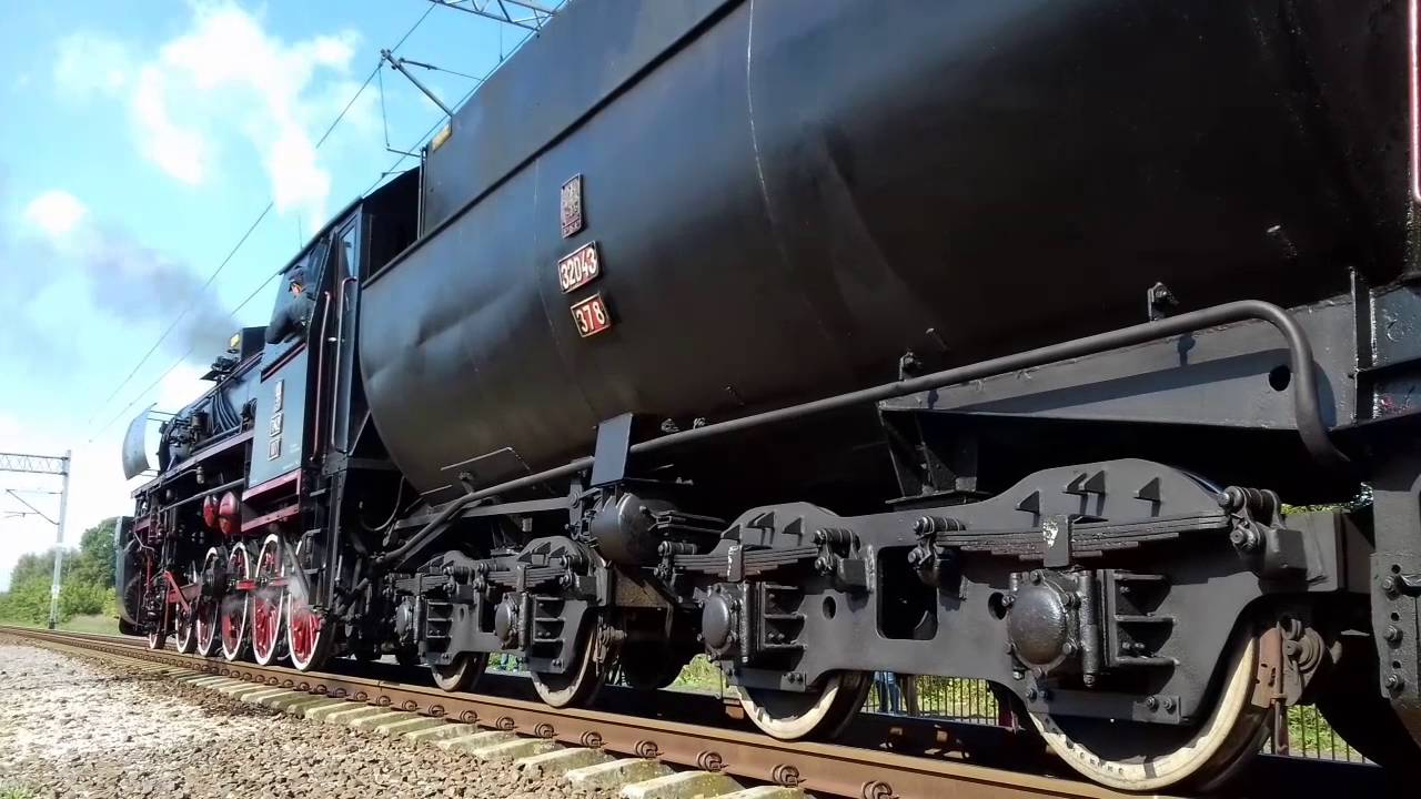 Pociąg Retro (Ty 42-107)  -  90 lat PKP  -  Teresin Niepokalanów 2016.09.24
