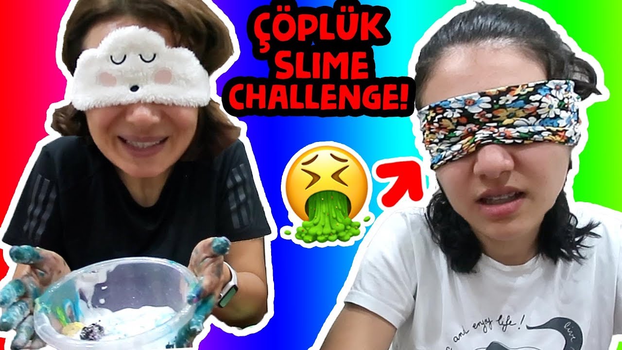 Gözü Kapalı Slime Challenge Çöplük Slaym LOL Toplarının İçinden Ne Çıkarsa Bidünya Oyuncak 🦄