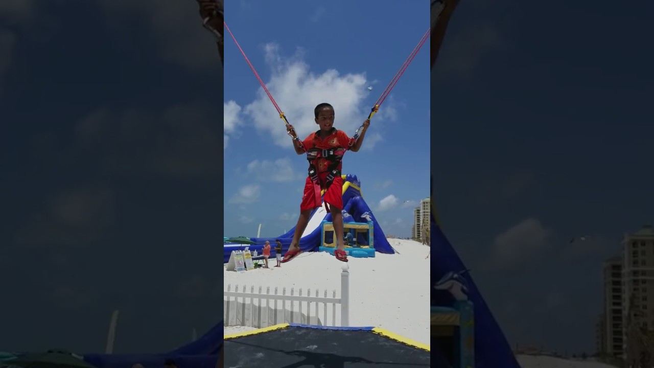 Jumping Trampoline Clearwater Beach Florida