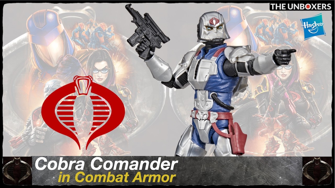 Cobra Commander in Combat Armor G.I. Joe Classified Series 6 inch Action Figure