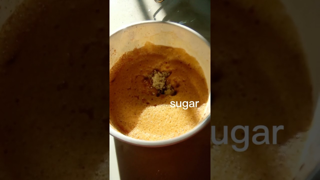 fluffy coffee ☕ .. easy coffee recipe...