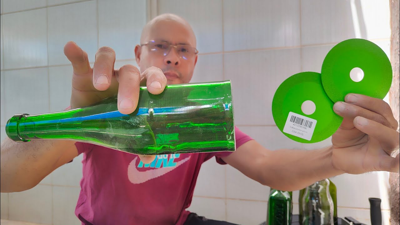 como cortar garrafa com disco diamantado um dos melhores