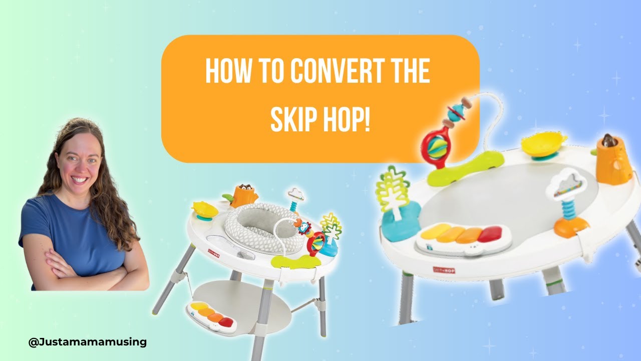 Tips and Tricks to turn Skip Hop Table into an Activity Center