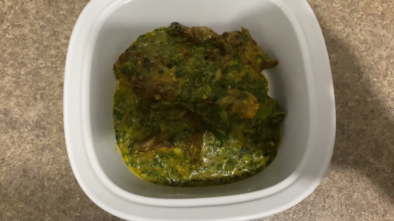 NO PALM OIL OGBONO SOUP || Easy recipe demo
