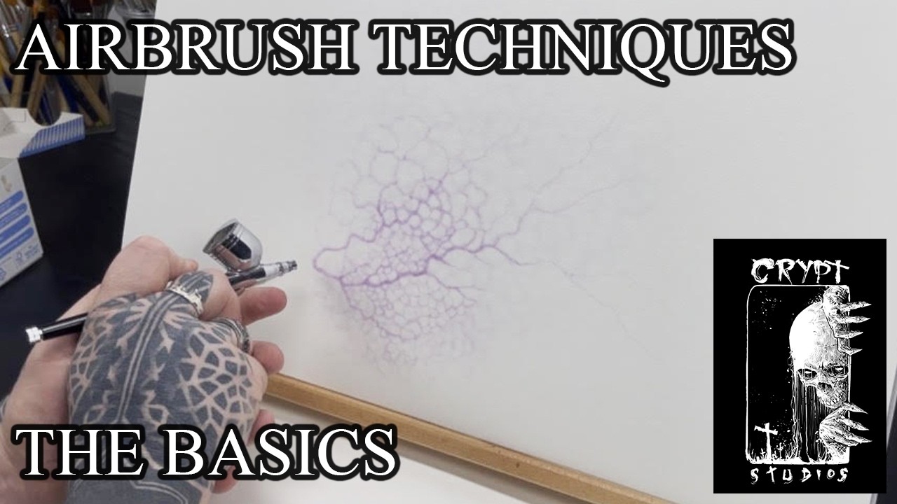 Airbrushing Basics. Veins, Patterns and more!
