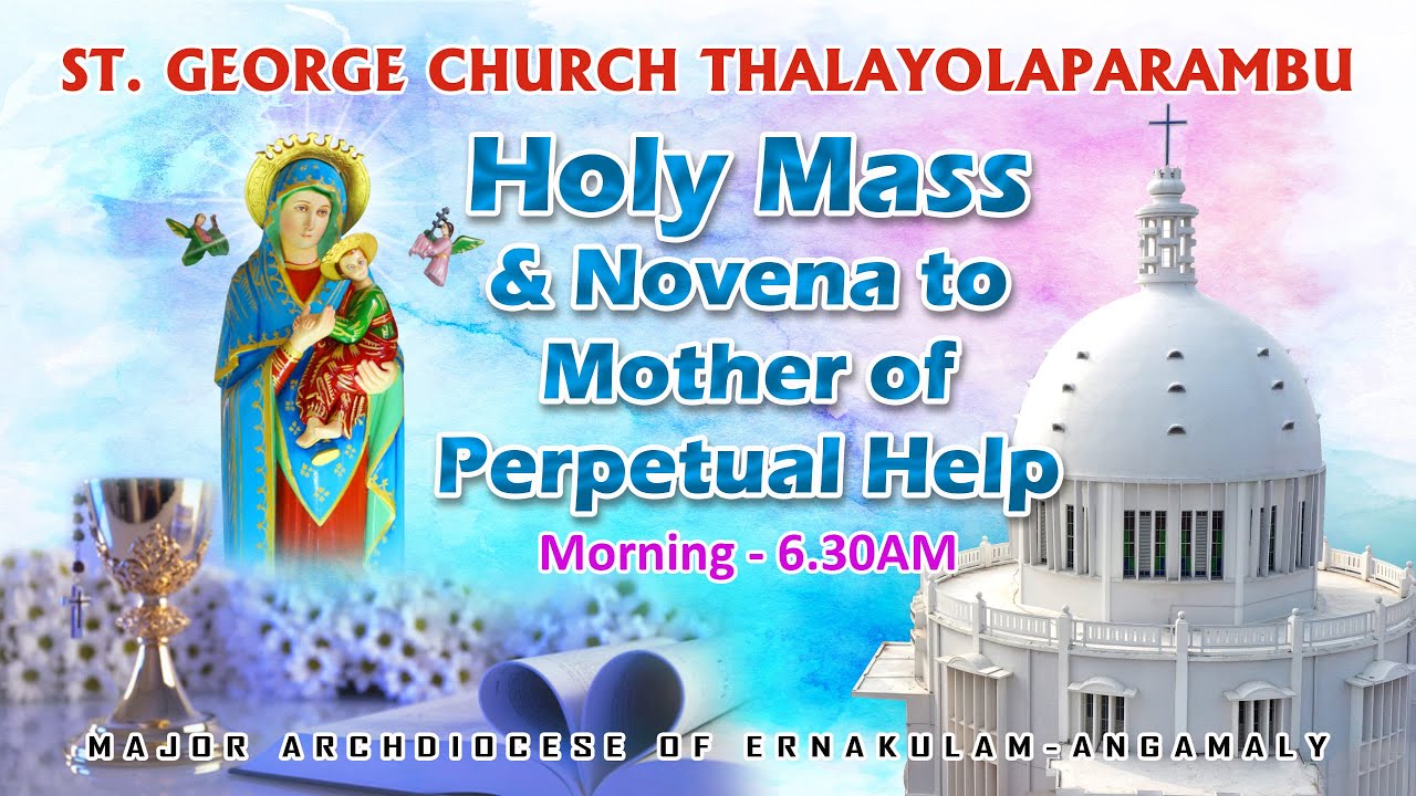 HOLY QURBANA & NITHYA SAHAYA MATHA NOVENA | FR.  XAVIER AVALLIL | 07 MARCH 2026 6:30 AM