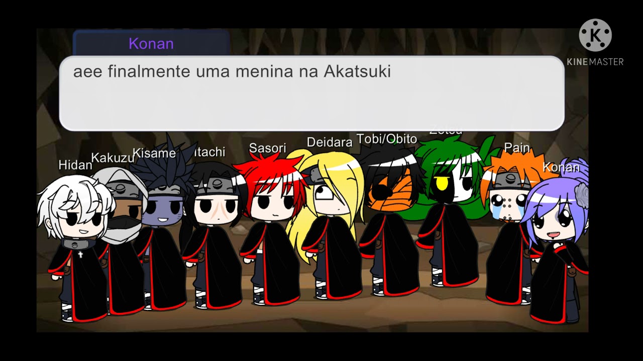 se eu estivesse na akatsuki (gacha club)