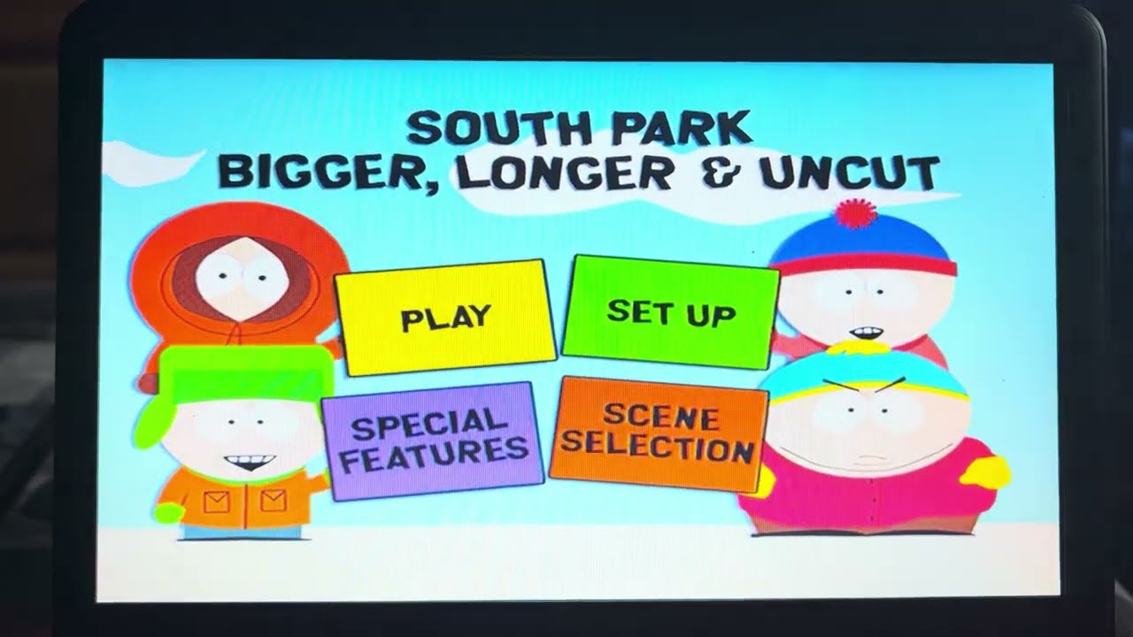 Opening To South Park: Bigger Longer & Uncut 1999 DVD (2006/2017 Reprint)