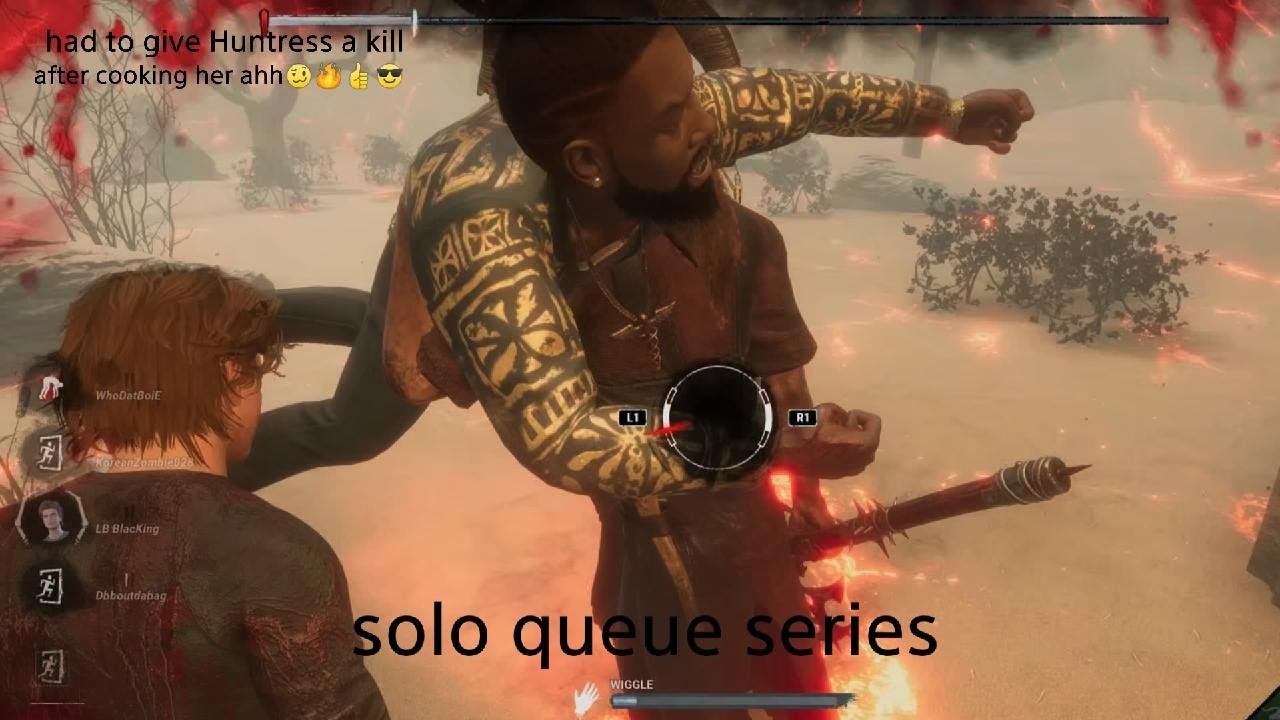 i gave The Huntress the kill after cooking her ahh😎🔥🫡 (DeadbyDaylight)
