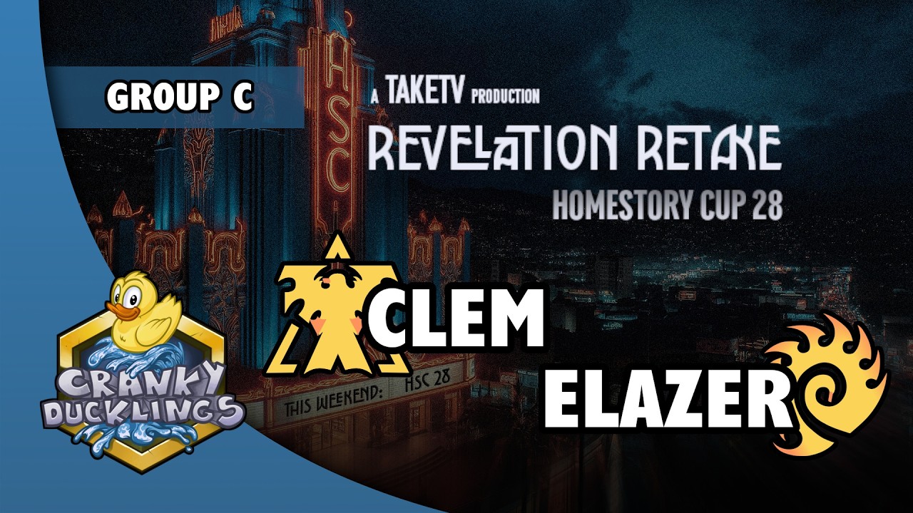 Clem vs Elazer - TvZ | HomeStory Cup 28: Group Stage - Group C | StarCraft 2 Tournament